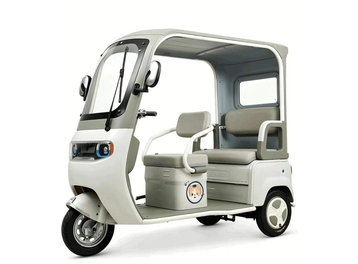Electric Leisure Tricycle with Canopy6 1
